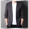 New Spring and Autumn New Thin Men's Knitted V-neck Cardigan Slim Sweater Youth Men's Fashionable Casual Knitted Jacket