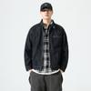 Высококачественная джинсовая куртка Harrington из красного денима, мужская куртка для охоты на крупного рогатого скота, американская вымытая куртка-стойка для мужчин