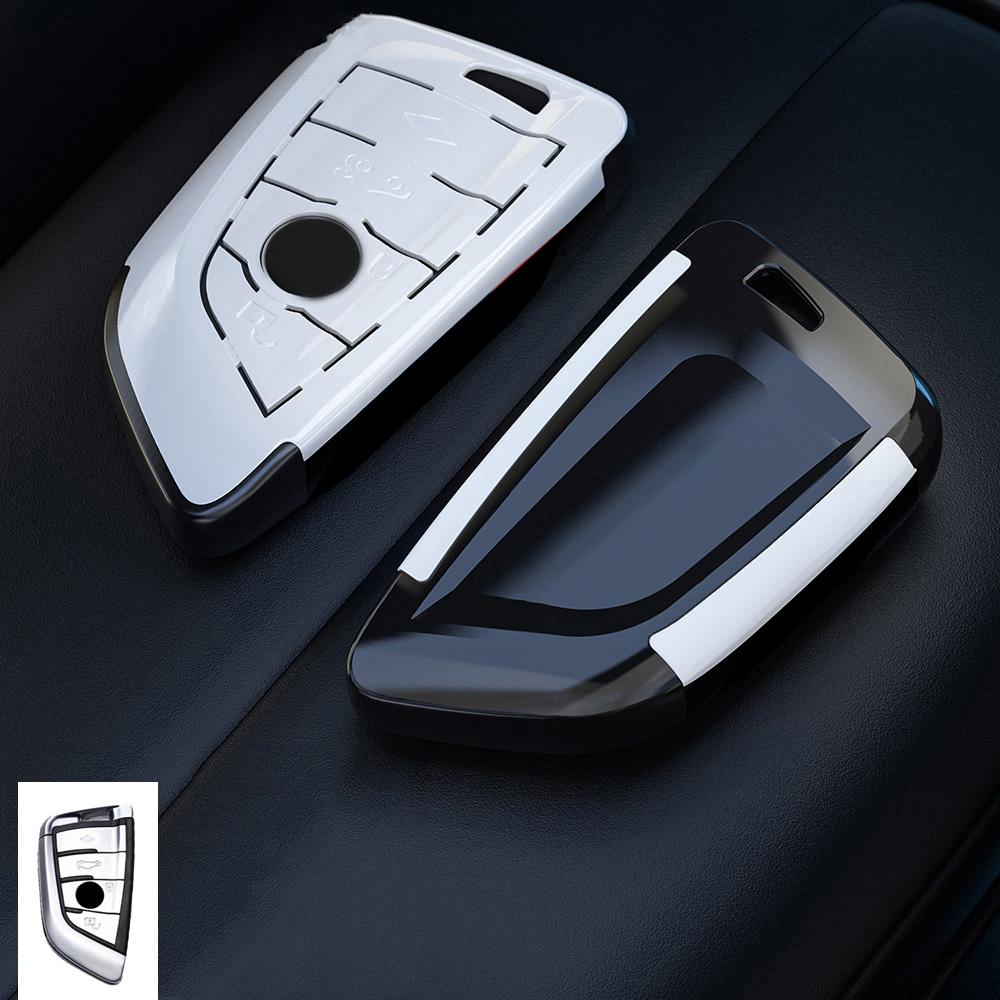 Carbon Fiber Key Case Cover for BMW X1 X3 X5 X6 F15 F16 G30 7 Series 525 F30 118i 218i G11 F48 F39 520