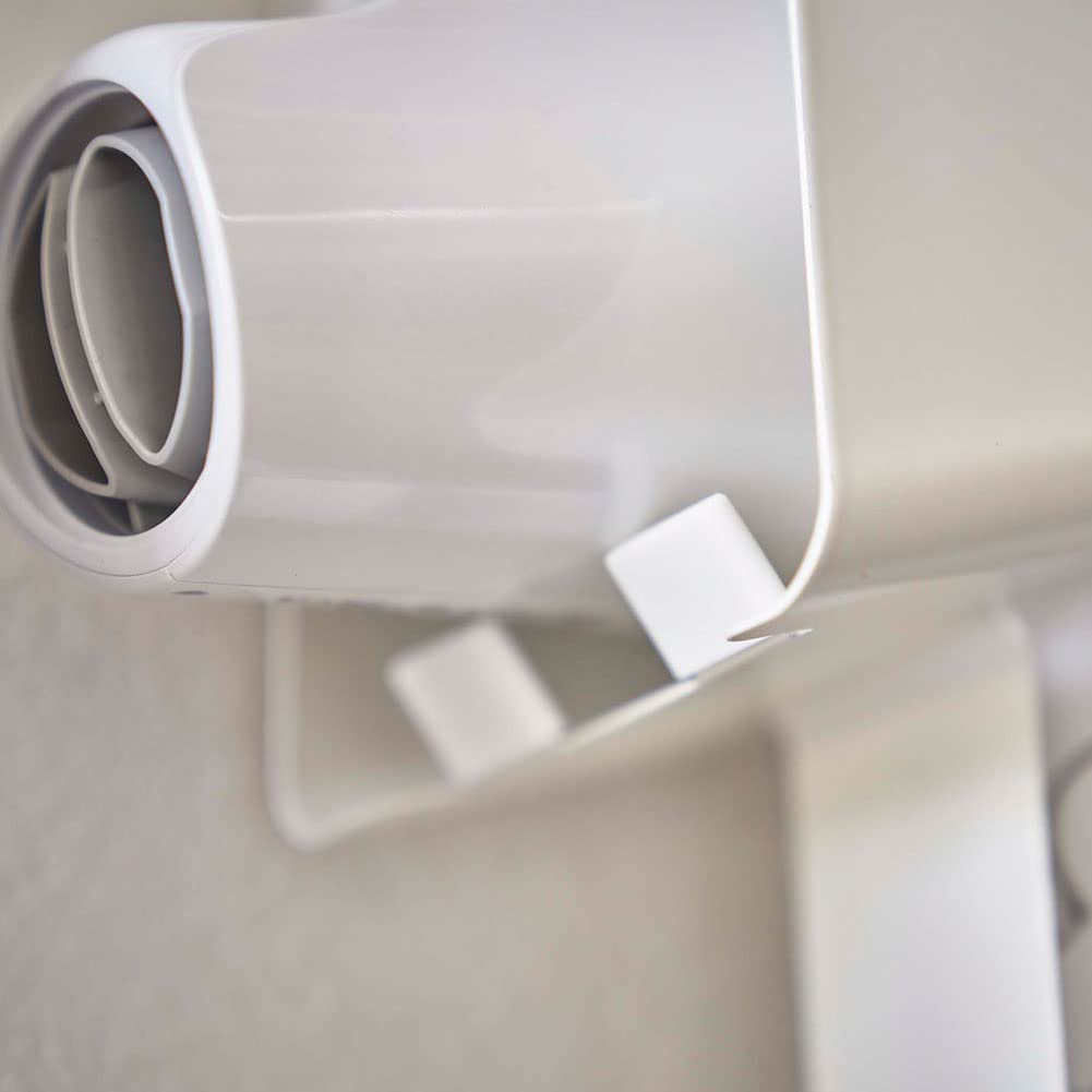 Yamazaki Jitsugyo 5659 Подпольная сушилка для белья Держатель для сушки белья, белый, прибл.. W10.8XD8XH27см Башня, Хранение, Держатель, Раковина,