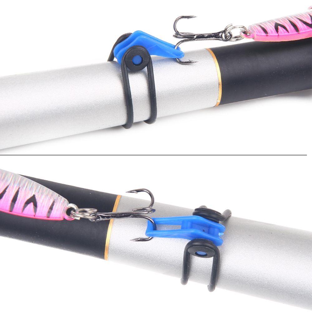 Rod Accessories Mixed Color Safety Fishhook Keeper Bait Holder Fishing Tool Fishing Lures Holder