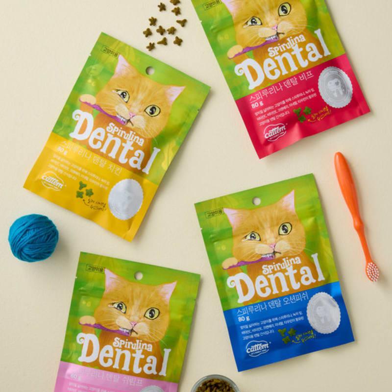 [Питомец] Cattem Спирулина Дентал 80 Г Океаническая рыба