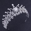 Korean Popular Luxury Bridal Zircon Crown Wedding Tiara Rhinestone Princess Crown Wedding Accessories