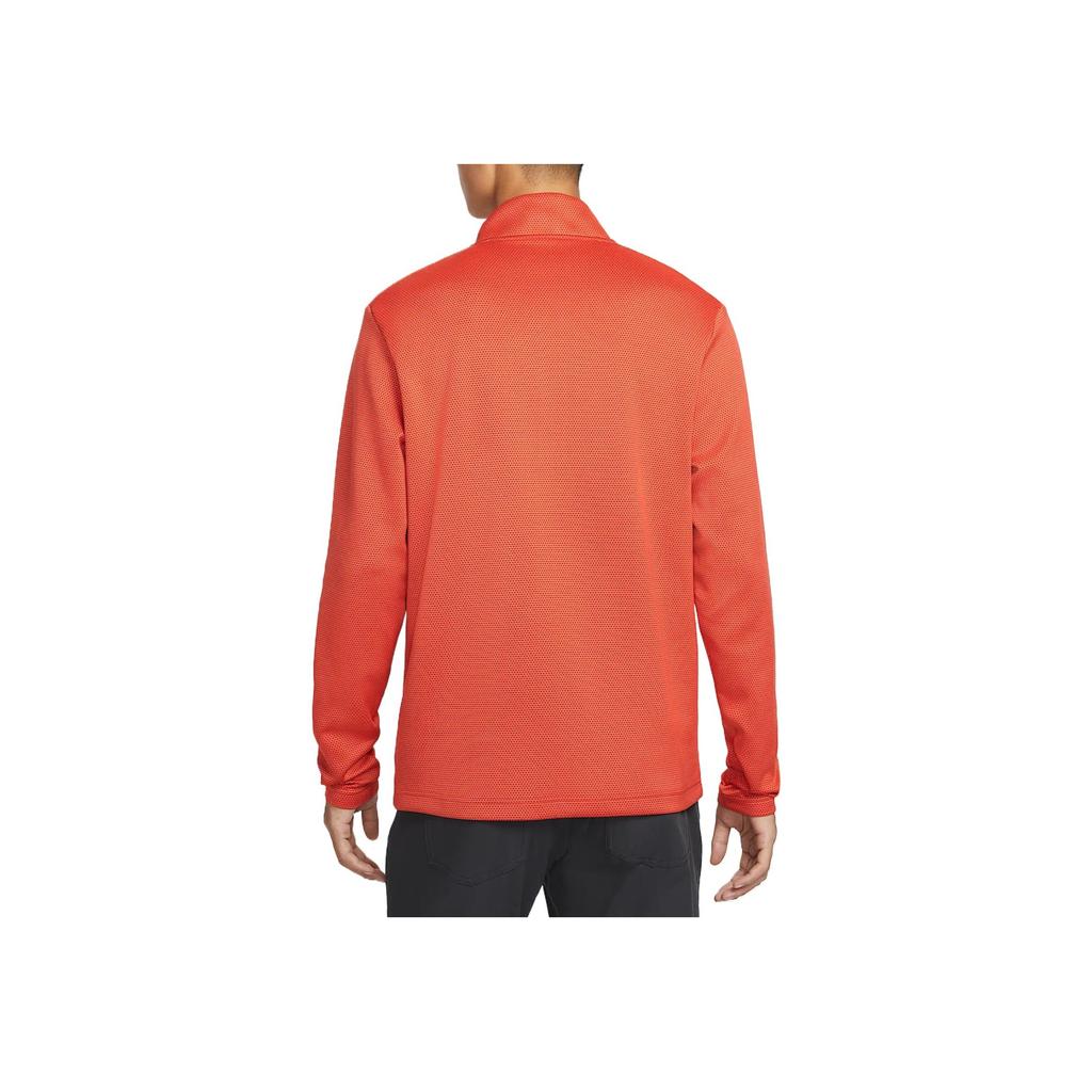 Nike Victory Dri-Fit Удобная футболка для гольфа с длинным рукавом Мужские топы Оранжевый FZ7463-809