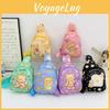 Bear Butterfly Printed Shoulder Crossbody Chest Bag Kids Cartoon Gifts Outdoor