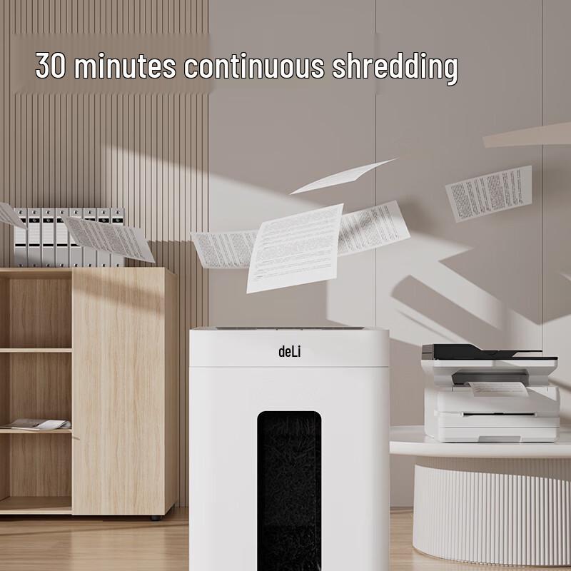 Deli GA630 Commercial High-Security Micro-Cut Shredder CN plug (adapter included)
