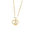 Love Diamond Clavicle Chain Fashionable Simple Versatile Necklace