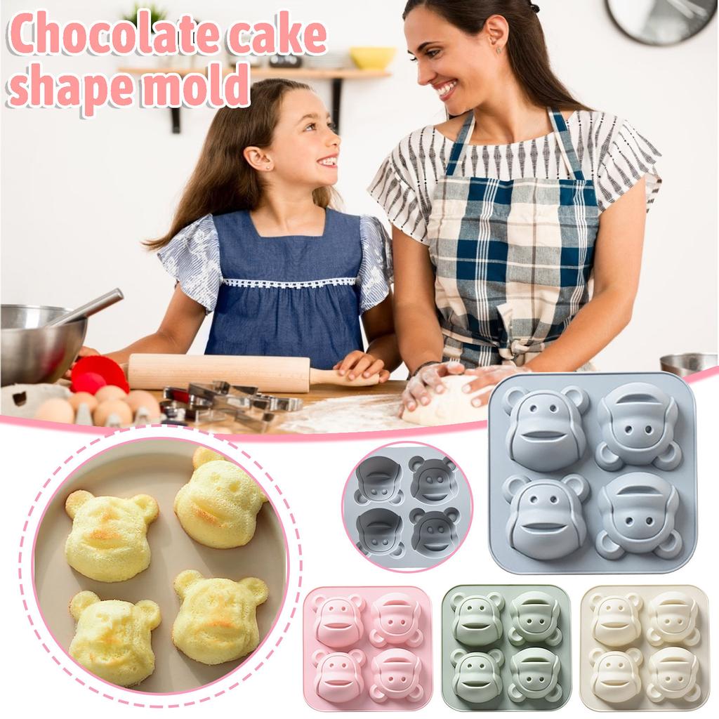 Силиконовая форма для выпечки торта, кексов, шоколадного печенья