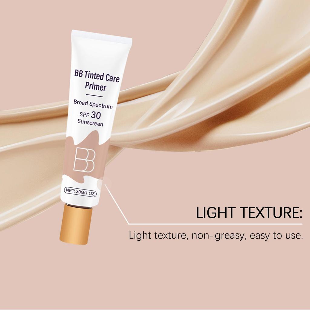 Sunscreen BB Cream Protect Sun Burn Calm Redness Balance Oil Shine Conceal Face Blemish Enhance Skin Barrier Portable Concealer