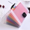 A6 School Plastic File Case 13 Pockets Paper Organizer Document Bag File Folder