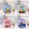 Backpack Breathable Color Nylon School Bag For Preschool Kids Use Daily