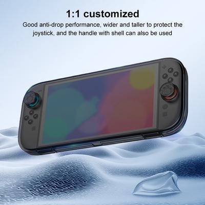 Прозрачный защитный чехол для Nintendo Switch 2 Прозрачный защитный чехол Защитный чехол для консоли Switch 2 Коробка для хранения ручек