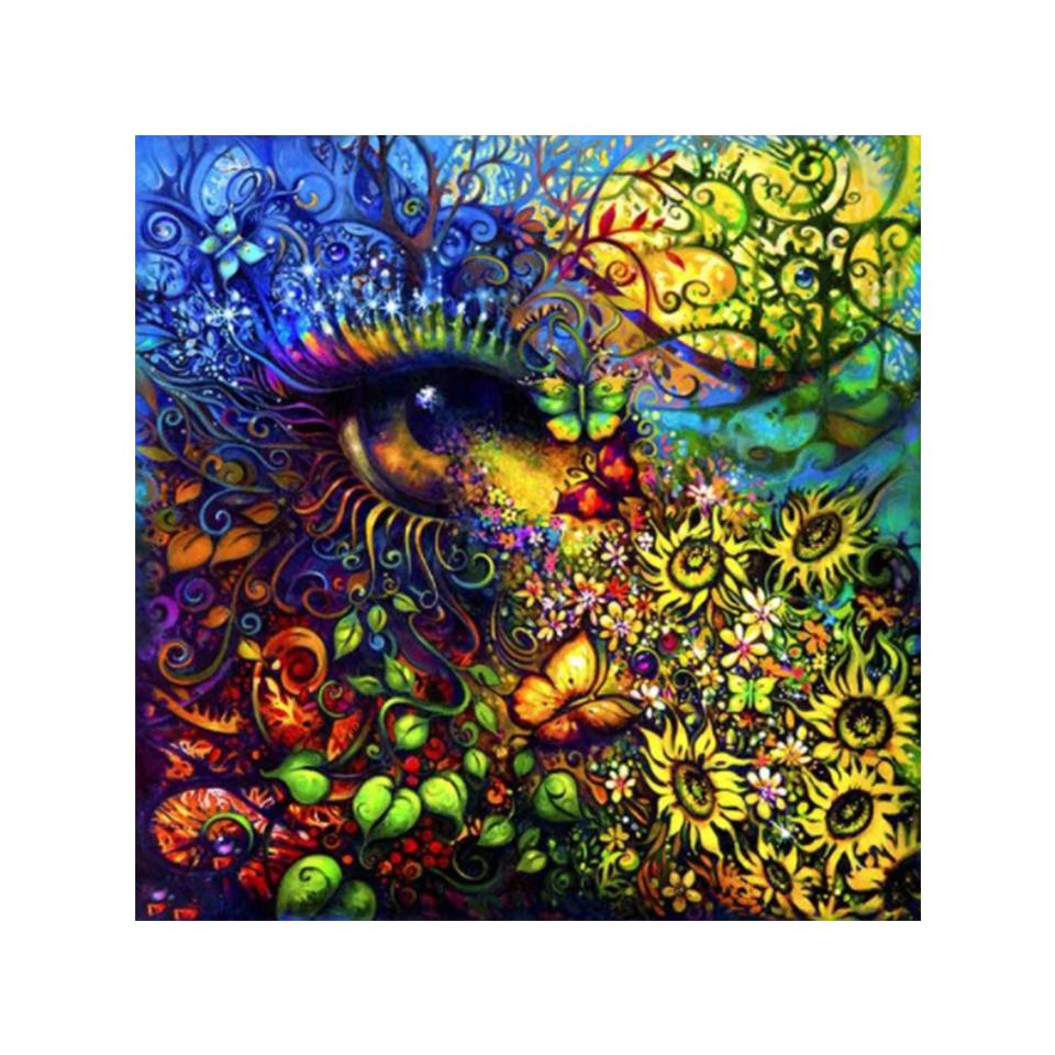 5D DIY Diamond Painting Rhinestone Picture Full Diamond Embroidery Cross Stitch Kit Mosaic Home Decoration Handmade Gift