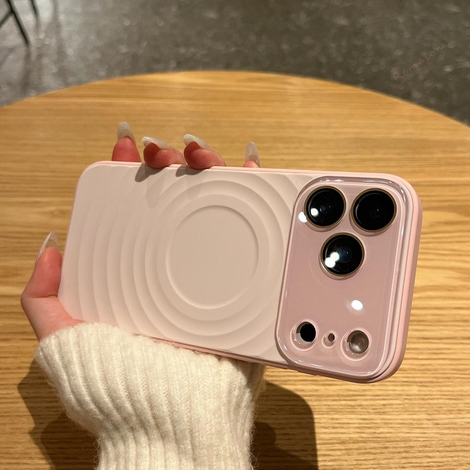 Official Magnetic Phone Case For For Iphone 17 13 14 1 16 Pro Max 17Pro 16Pro Wireless Charge Camera Protector Cover