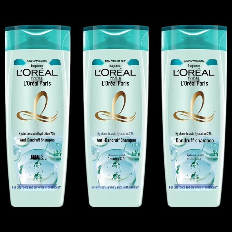 L'Oreal Увлажняющий шампунь против перхоти с гиалуроновой кислотой