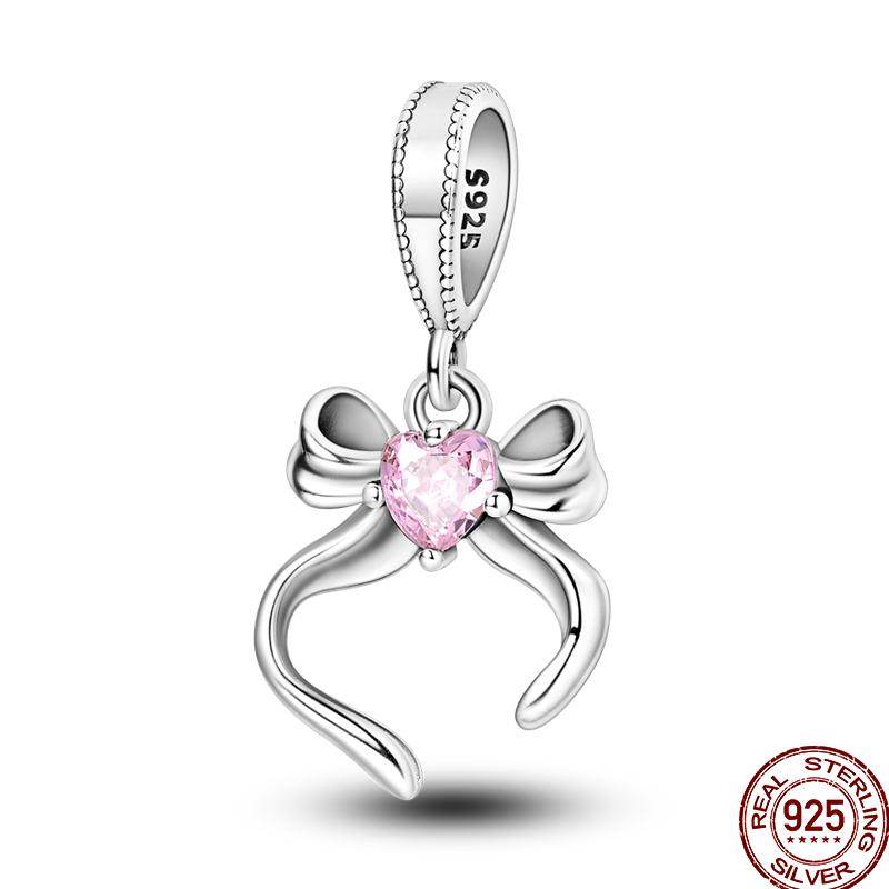 Copper Pure Pink Love Puppy Pet Pink Perfume Pendant Beads Suitable For 3Mm Original Bracelet Diy Jewelry