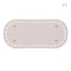 1Pc Long Bottom For Knitted Bag Pu Leather Bag Base Diy Handmade Bag Bottom