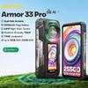 Ulefone Armor 33 Pro 5G 25500 мАч Защищенный Телефон 32 ГБ + 512 ГБ 6,95" 120 Гц 3,4" Задний Экран NFC Android 15 Смартфон Глобальная версия