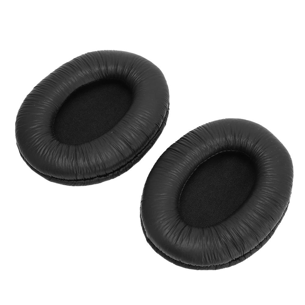 2PCS Crinkled Leather Replacement Ear Pads Ear Covers for MDR NC60 MDR D333 DR BT50 Headphone Repair
