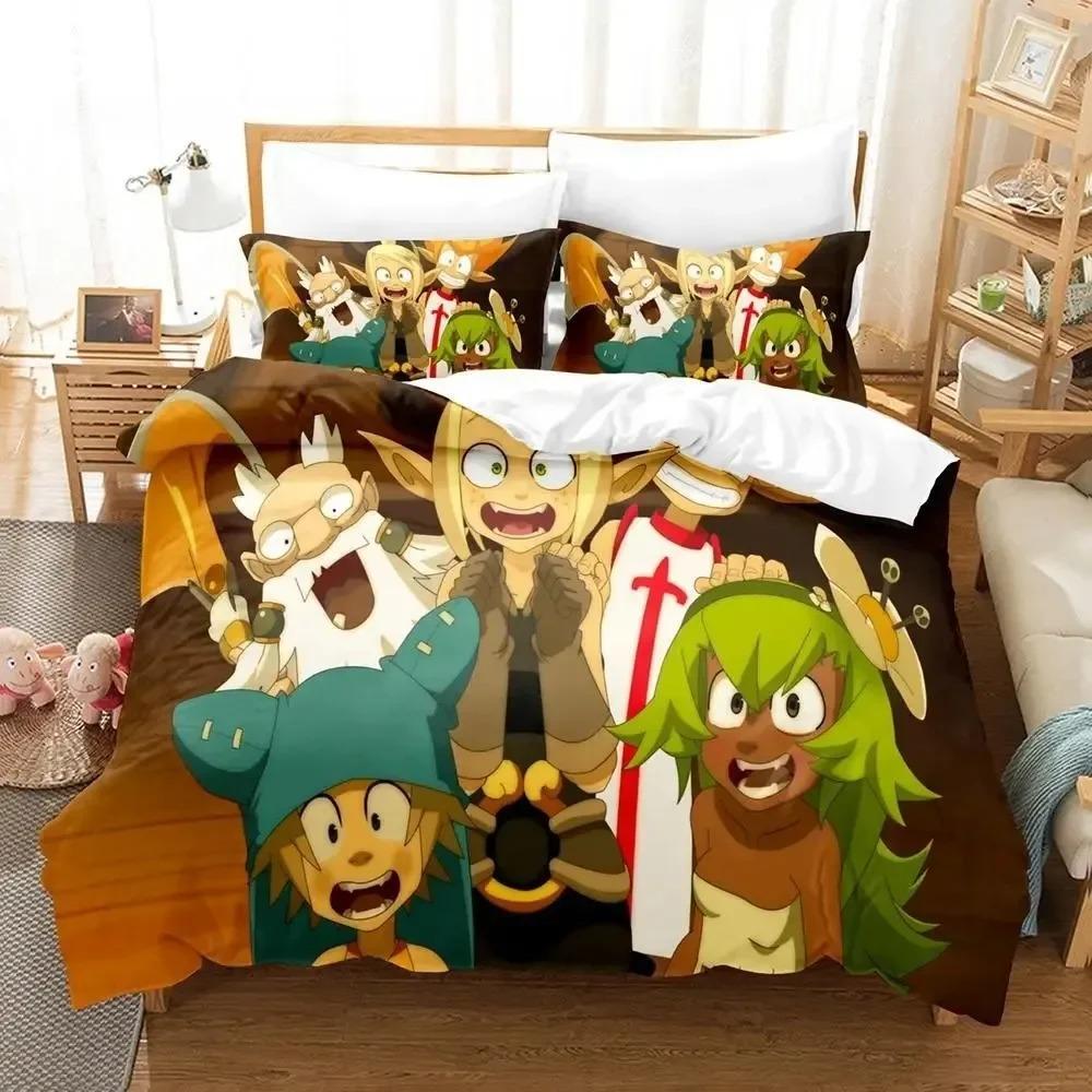 Одеяло Новый Wakfu Комплект постельного белья Односпальный Полуторный Двуспальный Queen King Размер Комплект постельного белья Для взрослой спальни Мальчиков S Wakfu 3D Печать Постельное белье