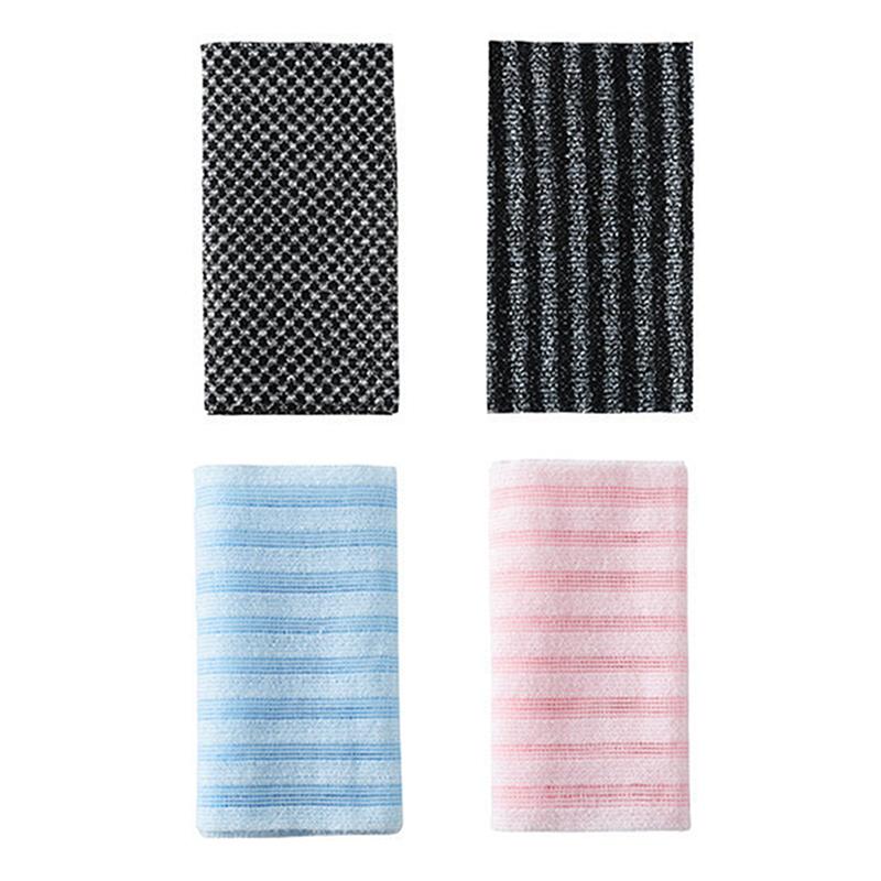 1Pcs Japanese Rubbing Washcloth Bath Nylon Towel Brush For Back Towels Exfoliating Scrub Shower Sponge Body Bathroom Accessories