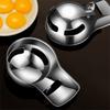 Professional Egg Yolk Separator Spoon Mirror Polishing Egg White Divider Egg Yolk Filter  Kitchen