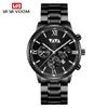 VA VA VOOM 2022 New Fashion Mens Watches with Stainless Steel Top Brand Luxury Sports Chronograph Quartz Watch Men Relogio Masculino