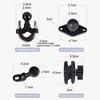 Motorcycle Phone Holder Adjustable Shock Absorption One Hand Operation Universal Bicycle Handlebar GPS Phone Holder Bicycle Supplies