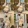 Plush Puppy Backpack Animal Shoulder Bag With Adjustable Straps Shoulder