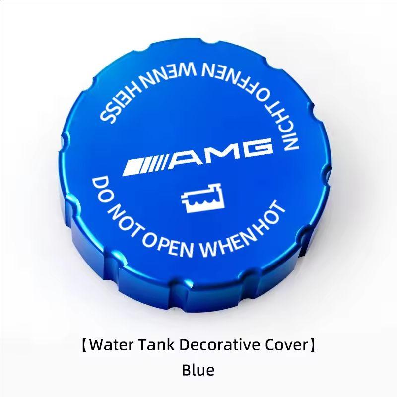 For Mercedes Benz AMG A B C E G CLA W211 W203 W204 C260 E300 Car Fuel Tank Cap Cover Frosted Aluminum Alloy Lid Auto Accessories