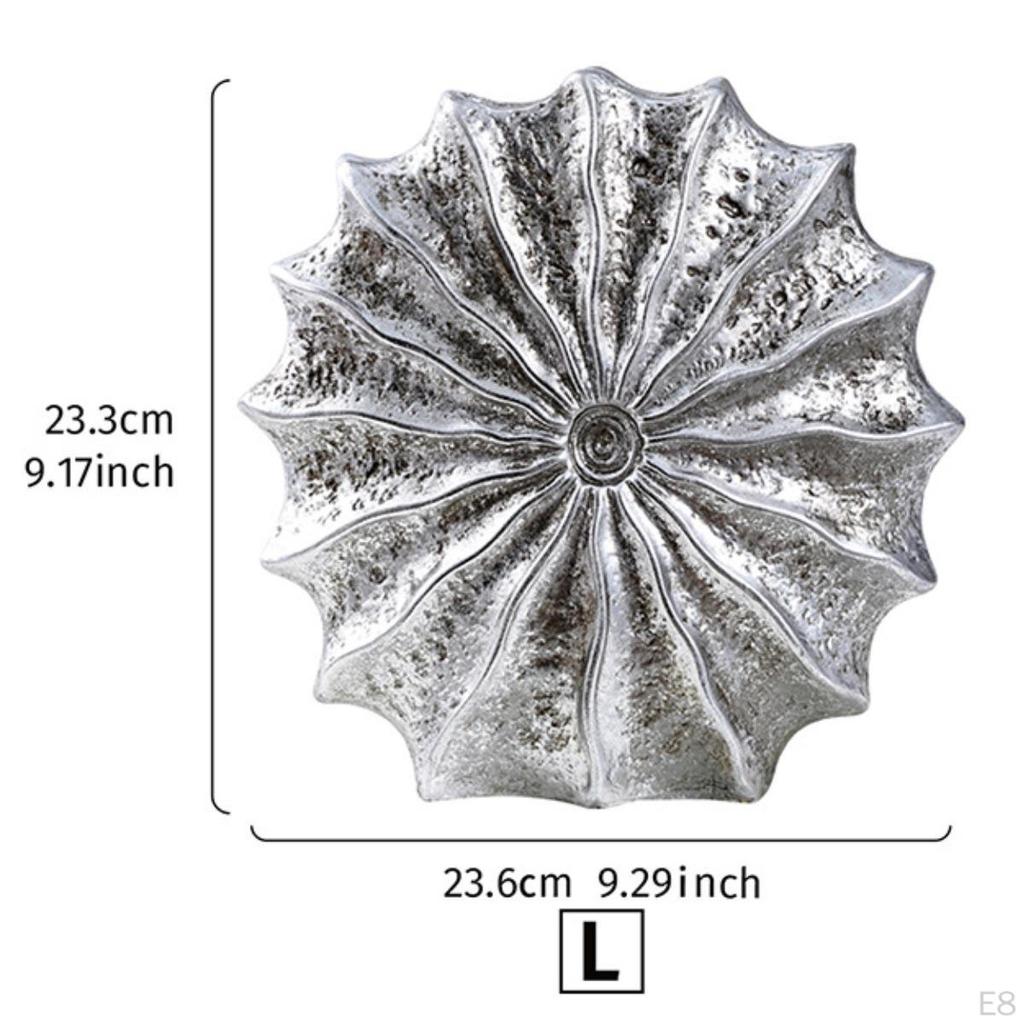 Ваза для цветов в виде ракушки, декоративная ретро-эстетичная настольная композиция для гостиной