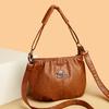 Женская сумка, сумка для мамы, большая вместительная сумка через плечо, мягкая кожаная сумка для мобильного телефона