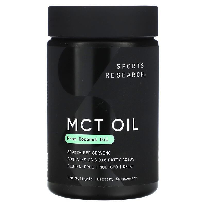 MCT Oil, 120 Softgels (1,000 mg per Softgel)
