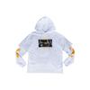 OFF WHITE Улица Караваджо. Худи с капюшоном Jerome Writing Layered Hoodie OMBB087F21FLE0060184