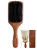 День подарка Расческа Щетка из свиной щетины Уход за кожей головы Блестящие волосы Вьющиеся волосы Свиная щетина Щетина кабана Расческа Массаж Веслообразная щетка Щетка для головы Щетка для спа-салона Подушечная щетка