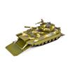Модель игрушечного танка в масштабе 1/50, бронированная машина-амфибия из сплава, имитация танка, отлитая под давлением, с подсветкой, коллекционные игрушки, для мальчиков и девочек