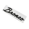 WBTI6 For Ford Bronco 2020 2021 2022 2023 Metal Fender Side Letter Badge Window Body Emblem Sticker Decoration Trim Accessory