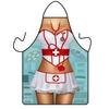 Funny Muscular Man Creative Uniform Apron Men Women Kitchen Cooking Baking Apron Home Cleaning Accessories