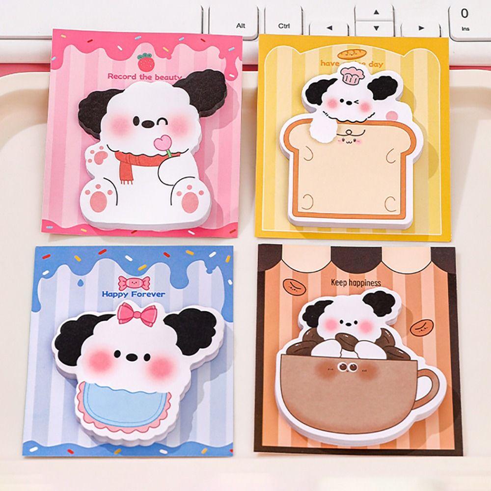 30Sheets Cartoon Notepad Puppy Notebook Kawaii Planner