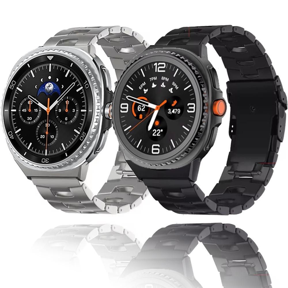 Металлический титановый ремешок для Samsung Galaxy Watch Watch Ultra 2025 47 мм Браслет для Samsung Galaxy Watch 8 40 мм 44 мм Classic 46 мм