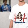 Comfort Colors Project Hail Mary Shirt, Cat Frisco Bridge Tee, Golden Gate Cat T-Shirt, Cat Lover Gift, San Francisco Shirt, Cat Fishing Tee