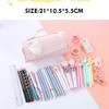 Cute Decompression Pencil Case Large Capacity Storage Bag Back to School Supplies Kawaii Korean Stationery Pen Cases