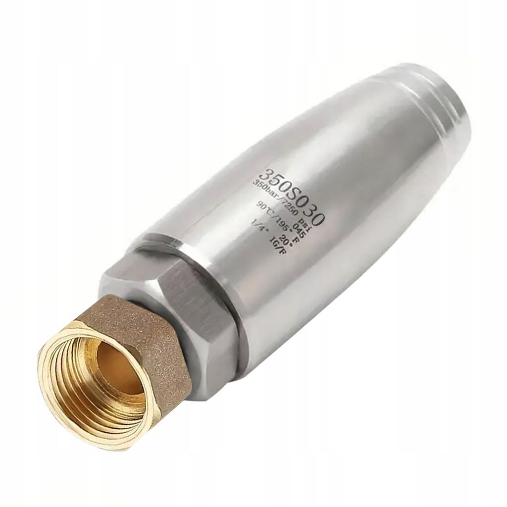 Jetforce Turbosteel 030-M18 Inox - Turbodysza Rotacyjna Do Myjki Ciśnieniowej | 350 Bar | Stal Nierdzewna | Gwint M18 | Do Karcher Hd Hds