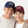 Adjustable Couple Cap DAD MOM Love Printed Sunscreen Hats Vintage Baseball Cap  For Man Women