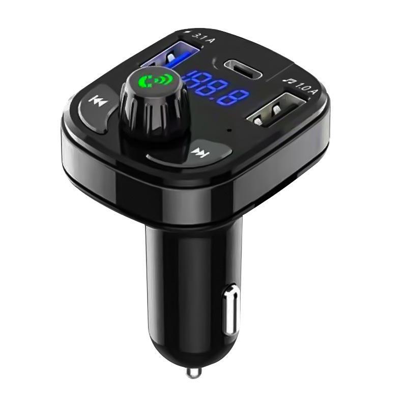Автомобильное зарядное устройство F17 и Bluetooth-приемник с MP3-плеером, быстрая зарядка PD, звук без потерь, многофункциональный адаптер для прикуривателя