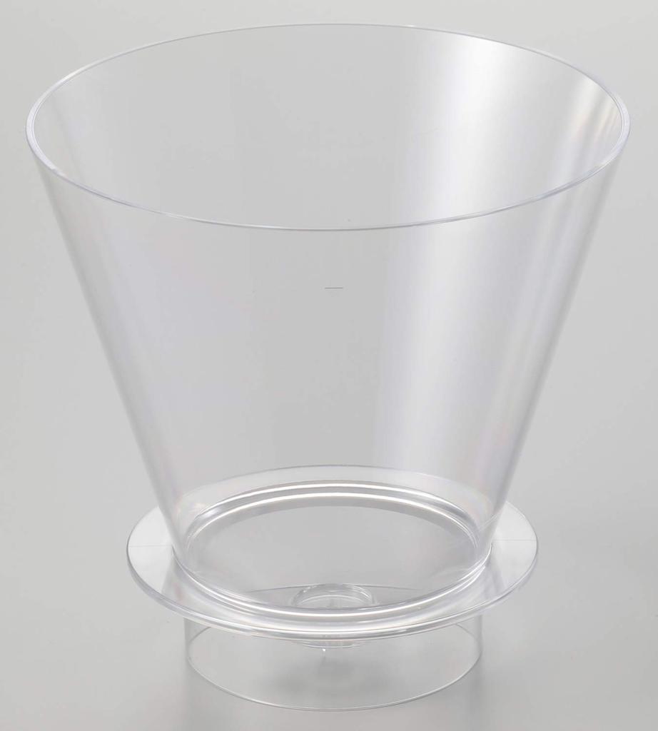 Iwaki Heat-Resistant Glass Coffee Server, Water Dripper, 440ml, KT8644-CL1