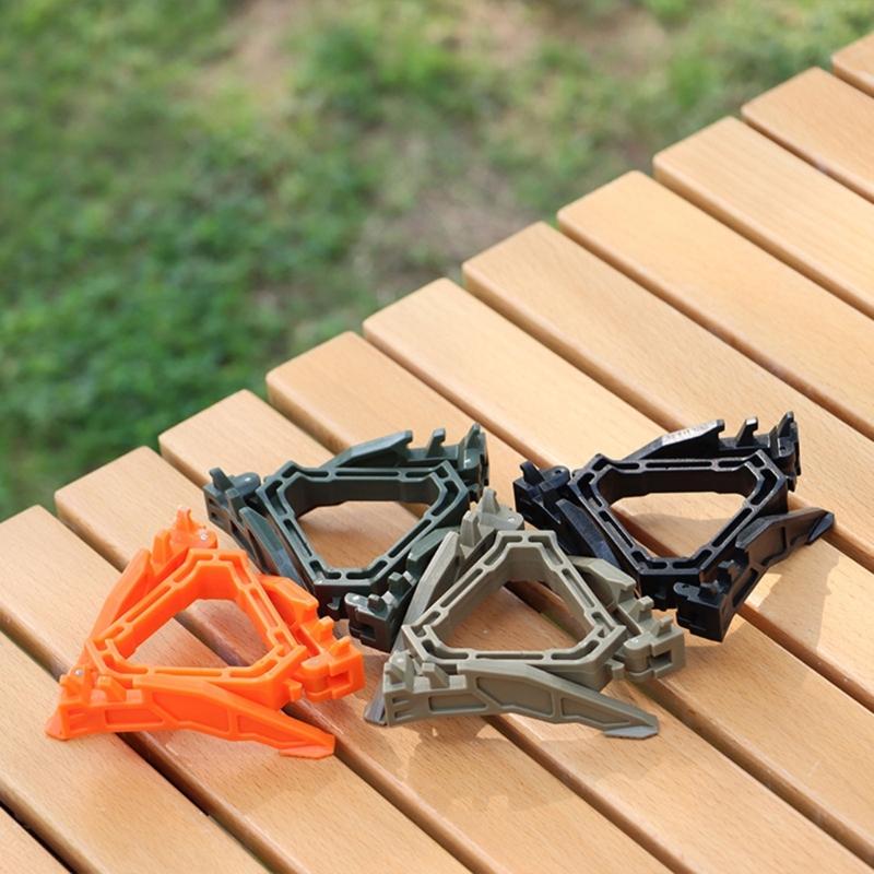 Наружный держатель для газовых баллонов Универсальная пластиковая подставка для походной плиты Тренога Держатель