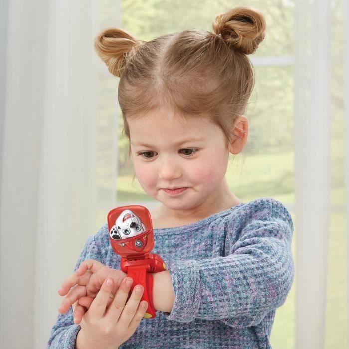Montre-Jeu Interactive VTECH Pat Patrouille Marcus - Rouge - Pour Enfant à partir de 3 ans