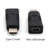 Mini Usb Female To Type C Male Adapter Mini T Type Female To Data Cable Charger Adapter