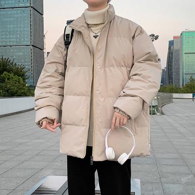 Американская ретро коричневая хлопковая подбитая одежда мужская сезонная утепленная куртка для пары хлопковая подбитая одежда